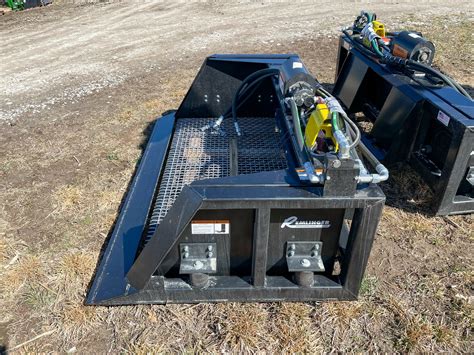 screening bucket for skid steer|rotary screening bucket for sale.